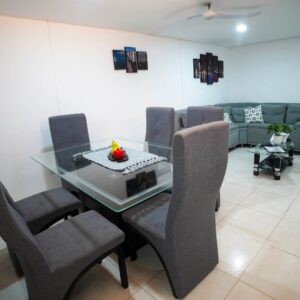 Amplio+ Piscina En Playa Dormida. (6) Huéspedes. (2)  Habitaciones. (1) Baño. (6) camas. Reserva mínima 2 Noches