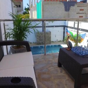 Comfort+Tranquilidad+Piscina en Playa Dormida. Mínimo (2) Huéspedes máximo (3) .1 Habitación. 1 Baño. 1 Cama. Reserva Mínima 2 Noches